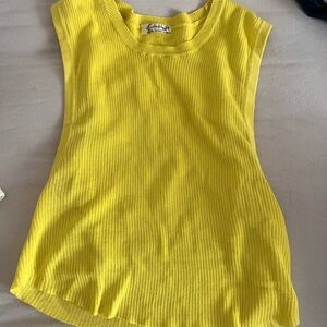 Lime free people  Tank Top